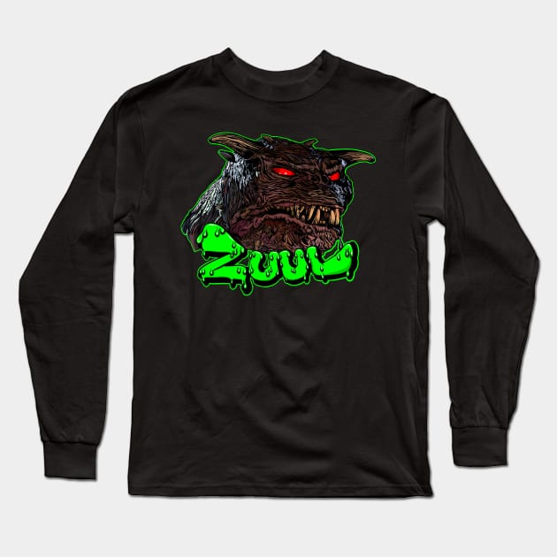 Zuul ghostbusters dog Long Sleeve T-Shirt by Curryman